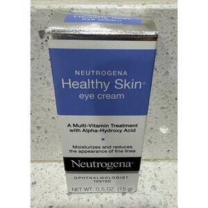 Neutrogena HEALTHY SKIN EYE CREAM Multi Vitamin Treatment 0.5 oz Alpha Hydroxy